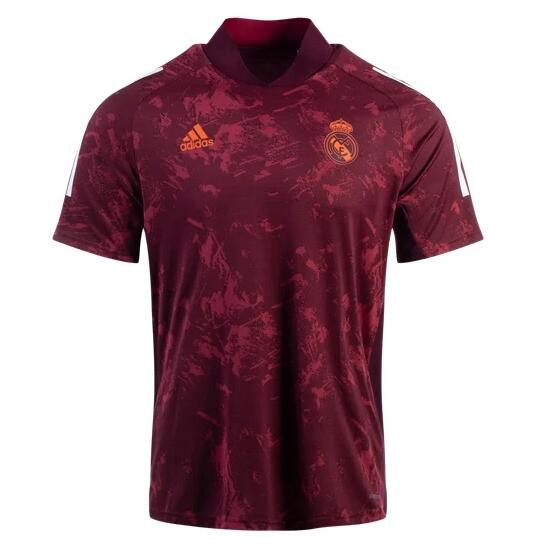 Real Madrid Red Training Shirt 2020/21